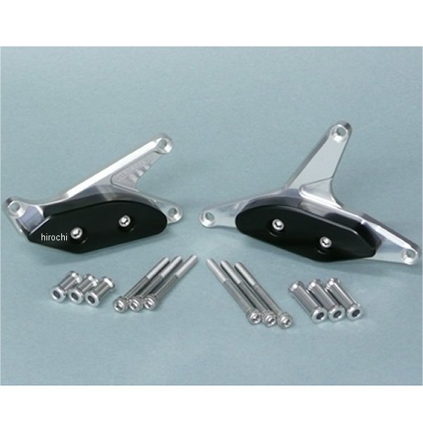 レーシングスライダー ケースカバーセットA 08年-09年 ZX-10R 黒