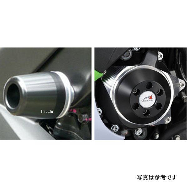 レーシングスライダー フレーム&スターターC ロゴ有り 10年 ZX-10R 黒