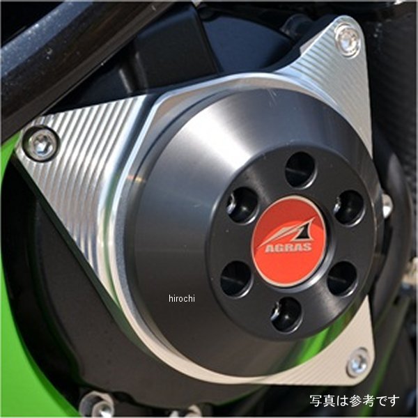 レーシングスライダー ジェネレーター 左 09年-12年 ZX-6R 黒