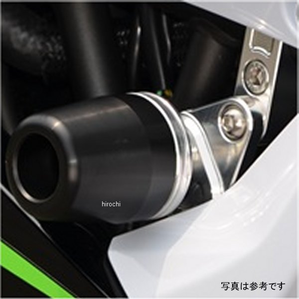 レーシングスライダー フレーム レース用 ロゴ無し Ninja250SL 黒