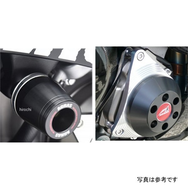 レーシングスライダー 3点セットC 右側 ロゴ有り 16年-19年 ZX-10R 黒