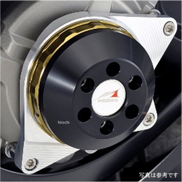 レーシングスライダー ジェネレーターA 左側 11年以前 S1000RR シルバー/白