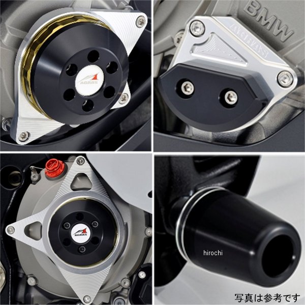 レーシングスライダー 5点セットA ロゴ無し 11年以前 S1000RR チタン/黒