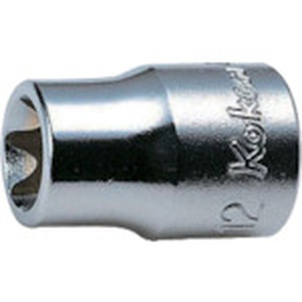 3425E6 811-9075  トルクスソケット 差込角9.5mm 対辺E6