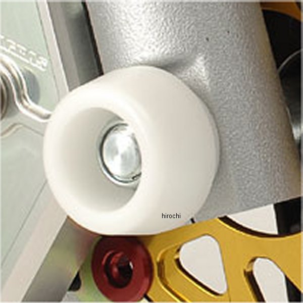 フロントアクスルプロテクター コーン モンキー ジュラコン/白