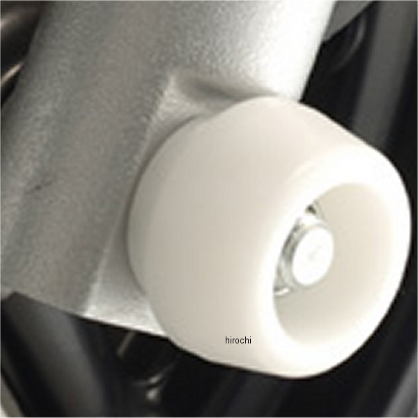 フロントアクスルプロテクター コーン エイプ、XR100 ジュラコン/白