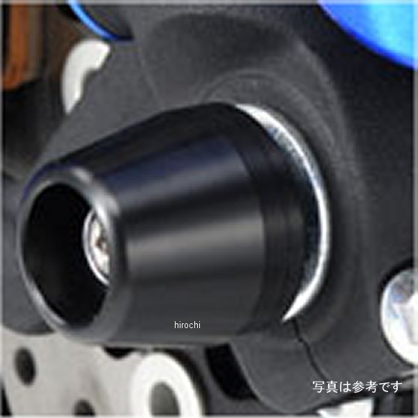 フロントアクスルプロテクター コーン 12年 GSX-R1000 アルミ/シルバー