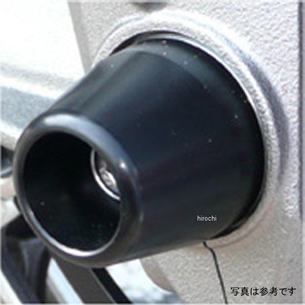 フロントアクスルプロテクター コーン 07年-09年 Z1000 ジュラコン/黒