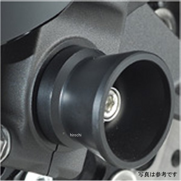 フロントアクスルプロテクター ファンネル 05年-09年 GSX-R1000 アルミ/青