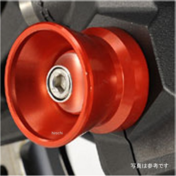 フロントアクスルプロテクター ファンネル ZZR1400 アルミ/シルバー