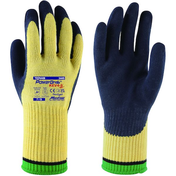 344S7S 567-4254  耐切創手袋 パワーグラブKEV4-S 7/S