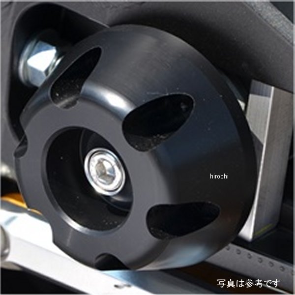 アグラス AGRAS リアアクスルプロテクター 17年以降 YZF-R6 黒