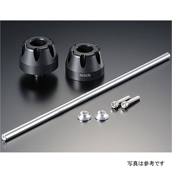 リアアクスルプロテクター GSX-S1000、GSX-S1000F 黒