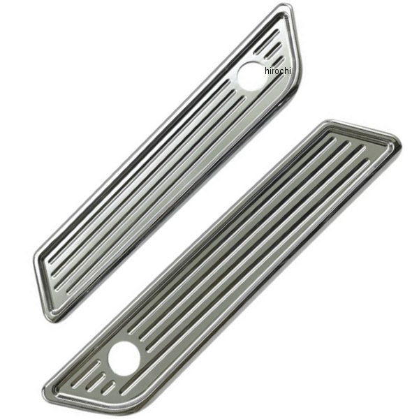 サドルバッグ ラッチ カバー ボールミル 14年-20年 ツーリング クローム