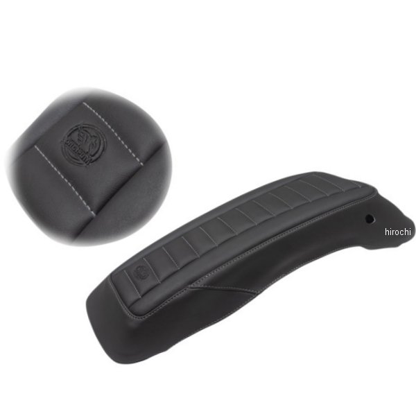 サドルバッグ リッド カバー 14年-21年 ツーリング 黒/グレー