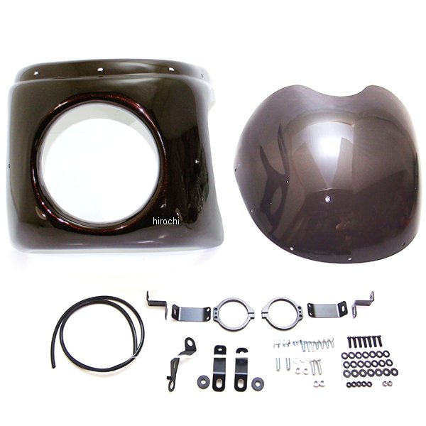 ドレミコレクション ストーンカウル塗装済み Z900RS用ステー付き 50thブラウン