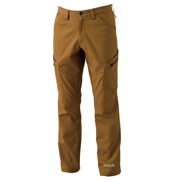 ハイブリッドコットンメンズカーゴパンツ キャメル