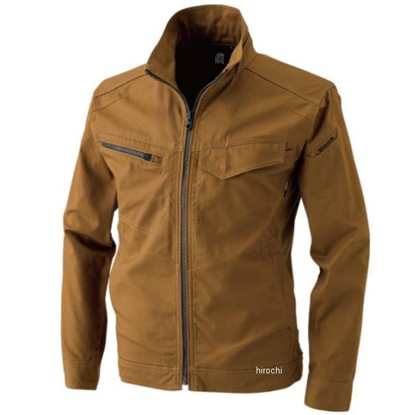 ハイブリッドコットンジャケット キャメル