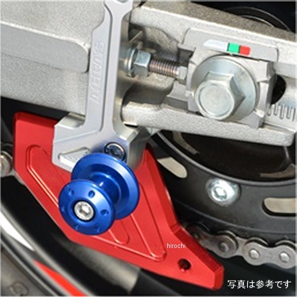 スタンドフック&チェーンガード 17年-19年 CBR250RR チタン/赤