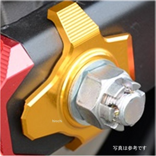 チェーンアジャスタープレート ZX-25R チタン