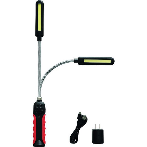 147-8257 COB式フレキシブルLEDライト CFL-8 450×40×35mm ダイヤル調光式