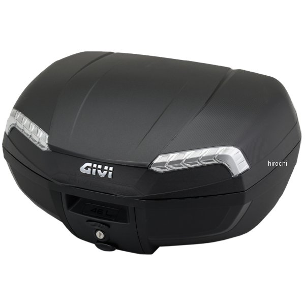 ジビ GIVI E46NTD TECH モノロックケース 未塗装黒 46L
