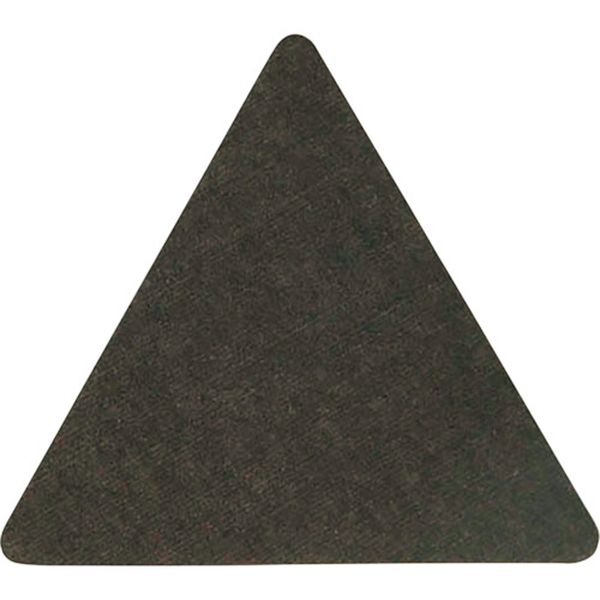 静電気軽減シート 微小吸盤タイプ(貼り替え可能) EPT-1 70mm三角