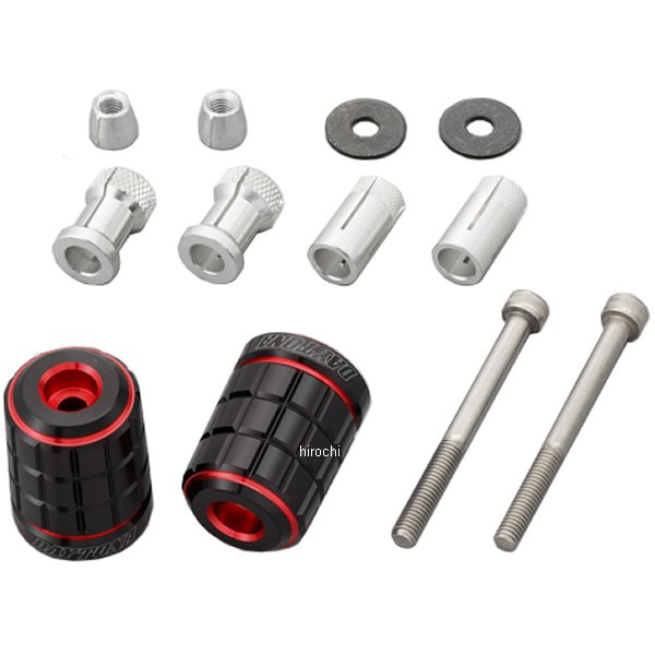 バーエンド BRICK スズキ 汎用 赤