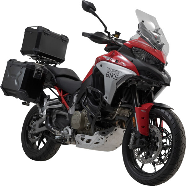 アドベンチャー ラゲッジシステム ドゥカティ Multistrada ブラック