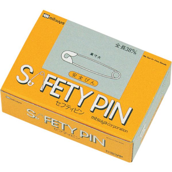 AP3 358-9873  安全ピンNO.3 箱入100本【単位：箱】