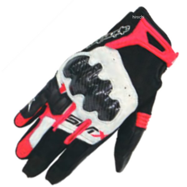 春夏モデル STELLA SMX-R グローブ レディース 黒/白/ディーバピンク