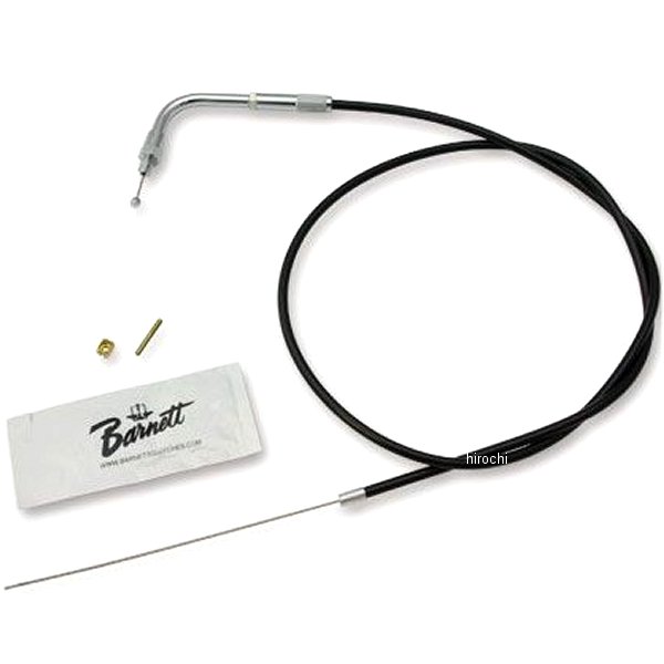 スロットルケーブル 37インチ B/Bendix用 ブラック90°