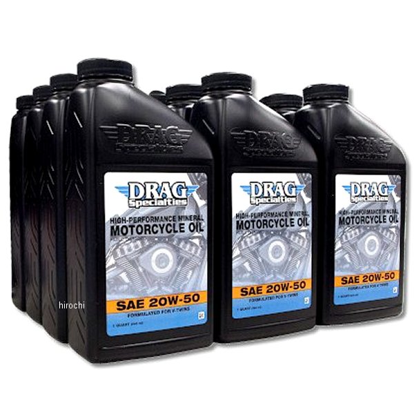 DRAG エンジンオイル マルチグレード20W50 12本入り