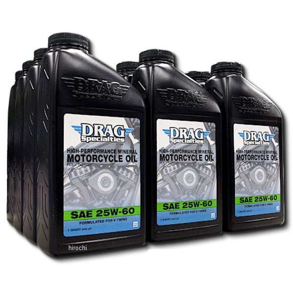 DRAG エンジンオイル マルチグレード25W60 12本入り