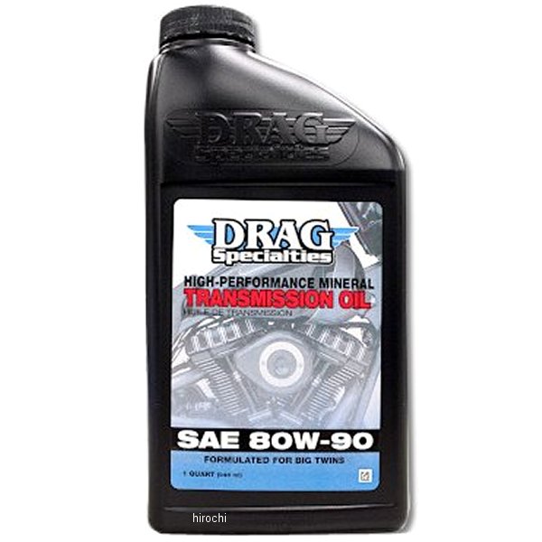 DRAG トランスミッションオイル 80W90 ビッグツイン用 1本入り