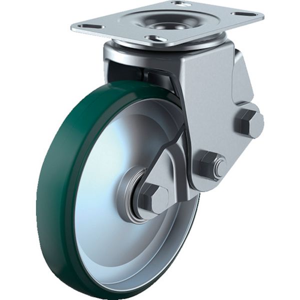 SKY2S200UWFINJA2  プレート式キャスター 自在車 200径 射出ウレタン車輪