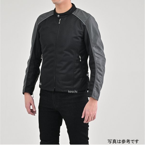 DAYTONA  DJ-003 メッシュジャケット シングルライダース グレー Lサイズ