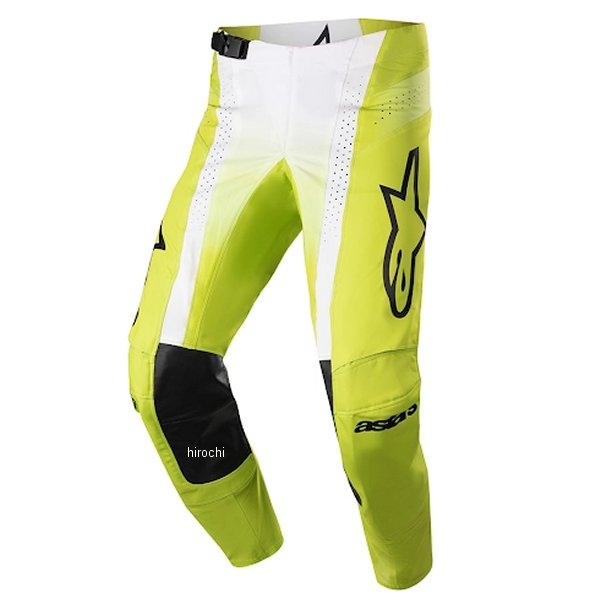 パンツ テックスター プッシュ 蛍光黄/白 30サイズ