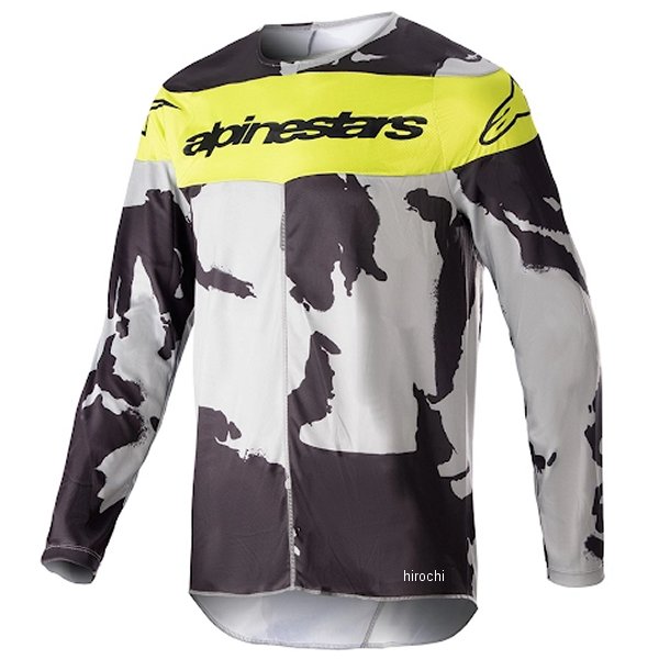 ジャージ レーサー タクティカル キャストグレー カモ/蛍光黄 Lサイズ