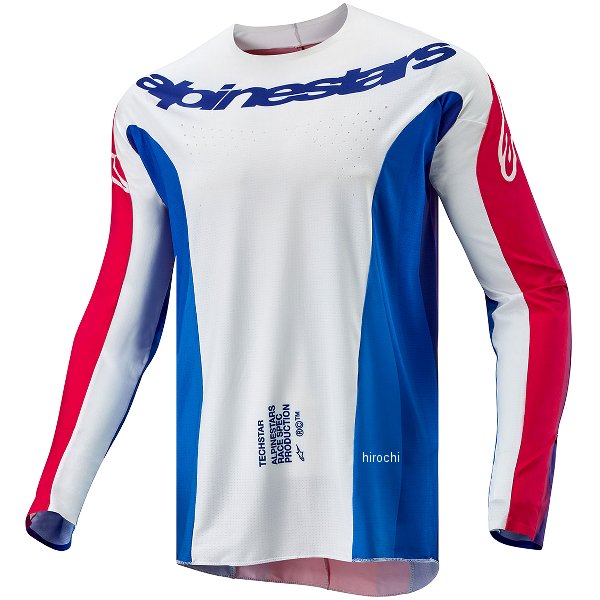 ジャージ テックスタープネウマ 青/マーズレッド/白 XLサイズ