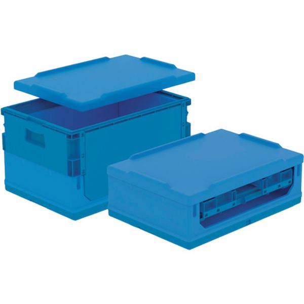 折りたたみコンテナー 561130 コールドオリコンEP34B ブルー