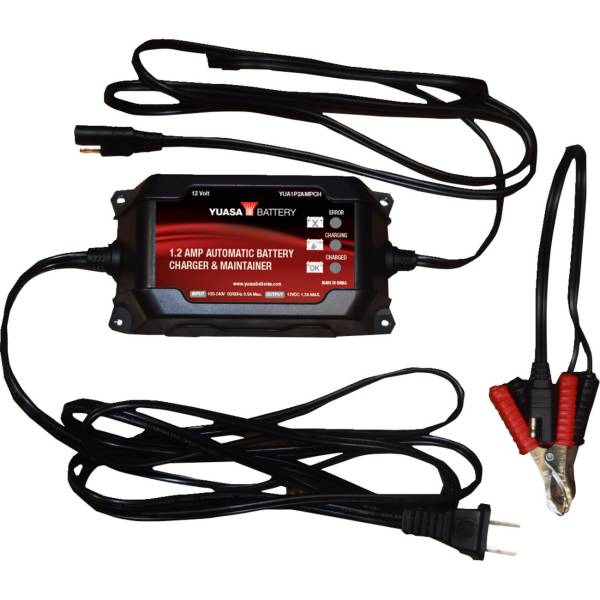 ユアサ バッテリーチェージャー＆メンテナー 12V 1.2A
