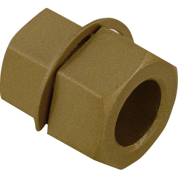 フロントアクスル六角アダプター  シルバー