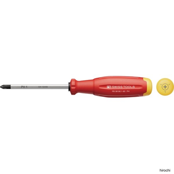 スイスツールズ  Swiss Tools スイスグリップEVO プラスドライバー M2.5-3ネジ