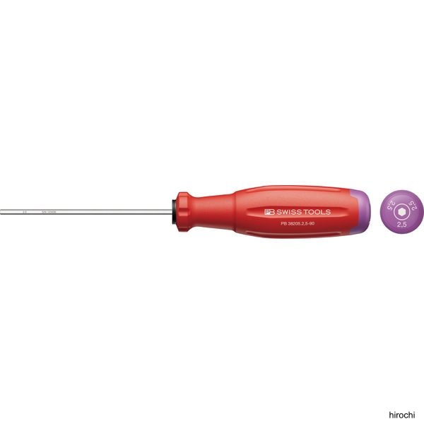 スイスツールズ  Swiss Tools スイスグリップEVO ヘックス 六角ドライバー サイズ2.5mm