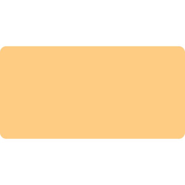 113-8663 配管識別ステッカー 無地タイプ(ガス) HY-700S 30×60mm 10枚組 アルミ