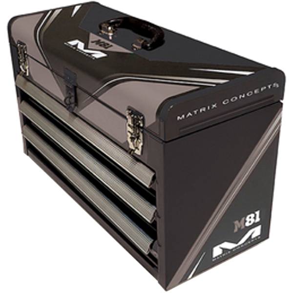 M81 ワークボックス 黒/グレー