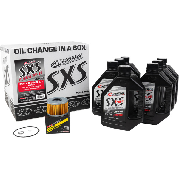 MAXIMA RACING OIL HONDA TALON SXS QUICK CHANGE KIT 10W40