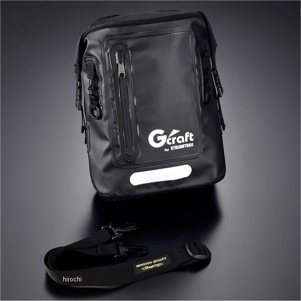 Gcraft×STREAM TRAIL センターバッグ 黒