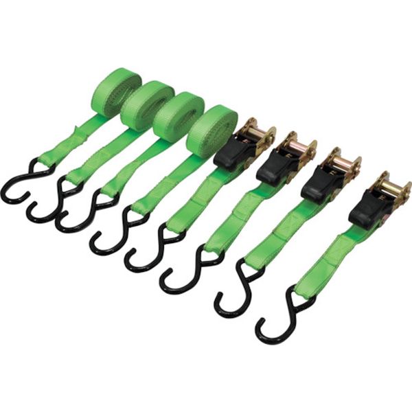 398-1018 AP ラチェットタイダウン 4m (4本入) RT433